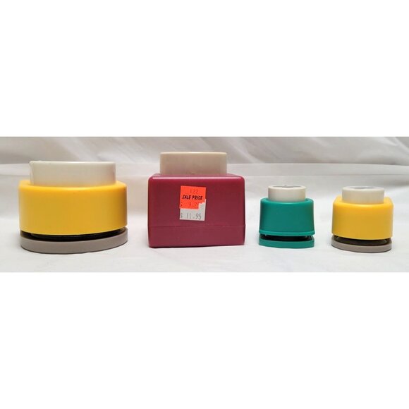 Lot of 4 Punch Bunch Marvy Uchida Emagination Leaf Holly Craft Paper Punches - Picture 4 of 6